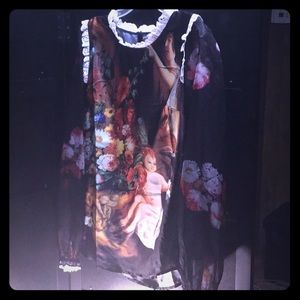 Long Sleeve Shirt with Painting